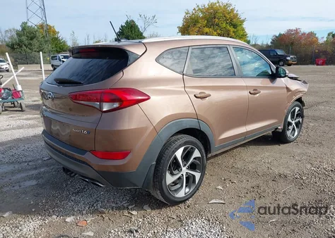 2016 Hyundai Tucson Sport from USA, damaged, VIN KM8J33A2XGU157692